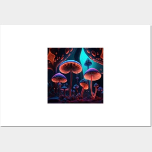 Magical Mushroom #005 Posters and Art